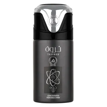 Deodorant pentru bărbați Lattafa Tharwah Silver 250 ml. 