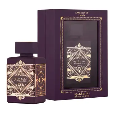 Lattafa Bade'e Al Oud Honor &amp; Glory și Lattafa Bade'e Al Oud Amethyst