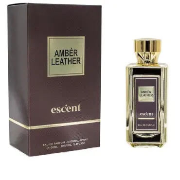 Parfum pentru bărbați Escent Amber Leather EDP 100 ml.